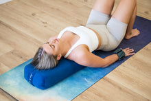 Load image into Gallery viewer, June &amp; Juniper Yoga Bolster For Meditation And Support-Ocean Breeze
